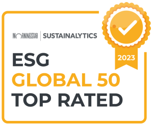 ESG Global 50 top rated logo (for BOAL)
